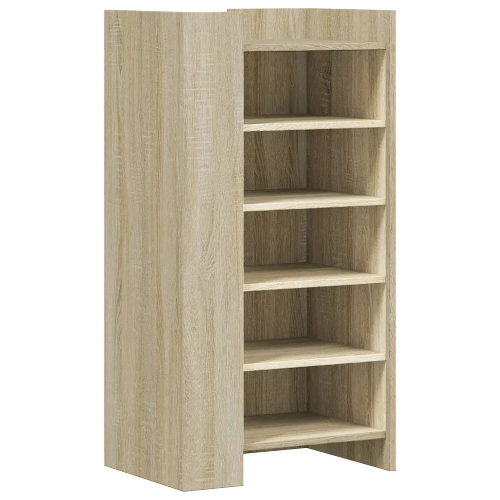 Scarpiera Rovere Sonoma 52x37,5x100 cm in Legno Multistrato 848446