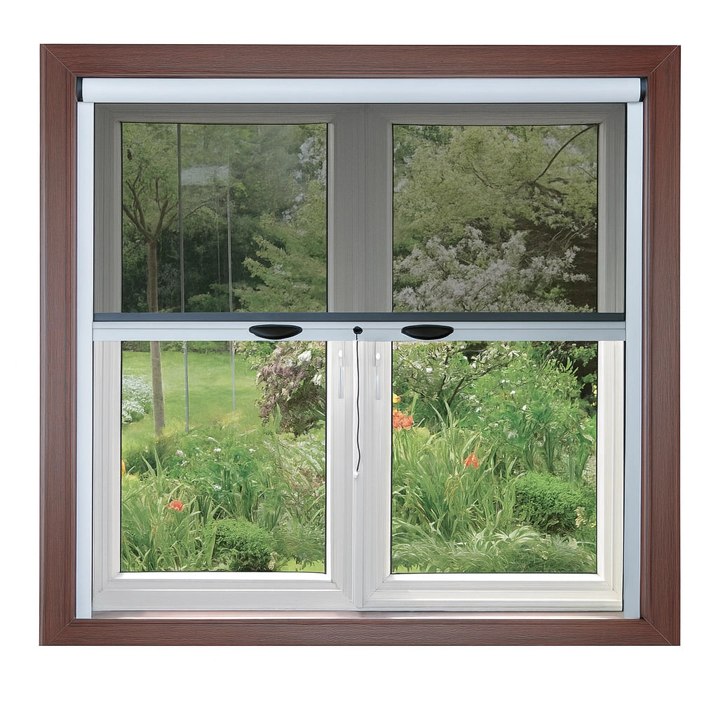ZANZARIERA IN KIT FINESTRA C/FRENO 100X160 BIANCO