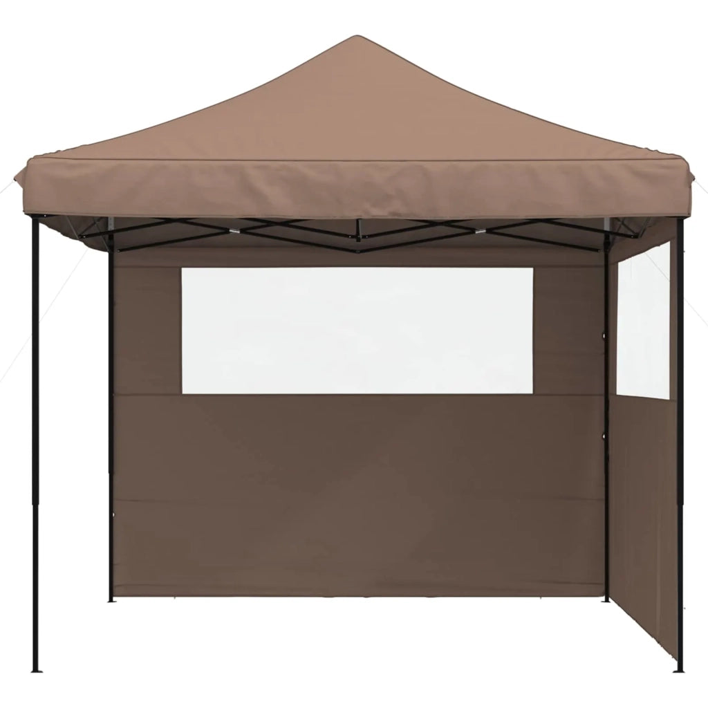 Tenda Party Marrone 292 x 292 x 315 cm Tessuto Oxford
