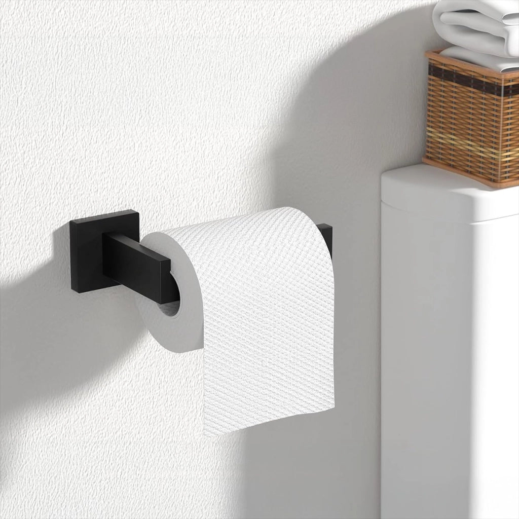 Set Accessori Da Bagno Rio Black 4 Pezzi