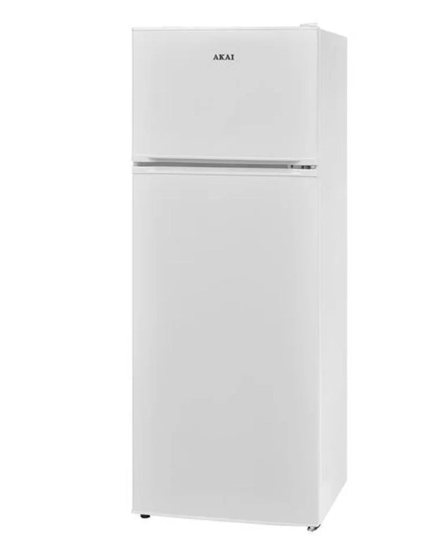 Akai akfr258s frigorifero 240 litri bianco, classe e, dimensioni cm hxlxp : 143x55x55