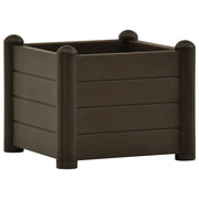 Fioriere | Cassetta per fiori | Letto Rialzato da Giardino in PP Moca 43x43x35 cm
