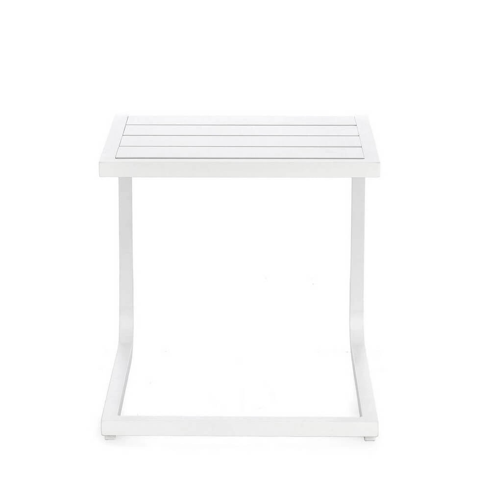 Set di 2 Tavolini da Giardino in Alluminio 40x40 cm - AURI