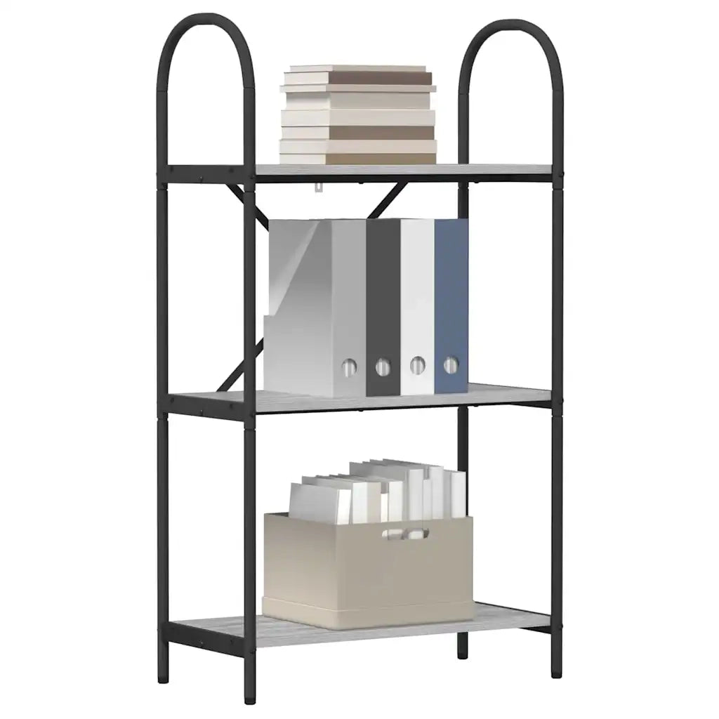 Libreria Grigio Sonoma 60 x 30 x 109 cm Legno multistrato 879920