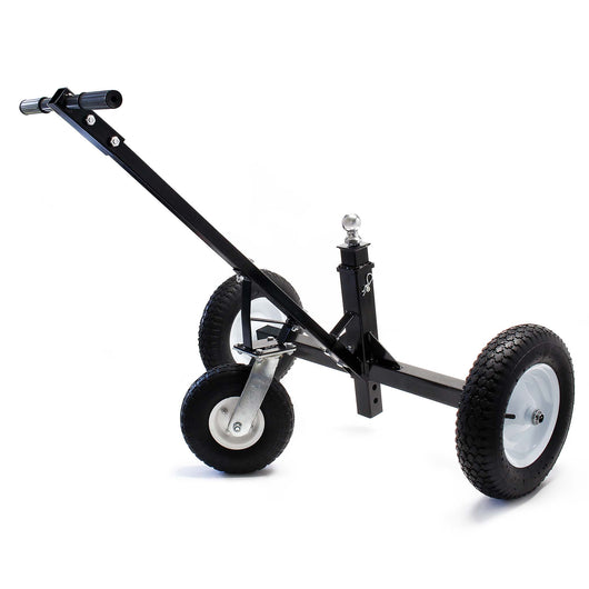 Carrello sposta rimorchio roulotte regolabile in altezza max 500 kg con 3 ruote Aiuto di manovra