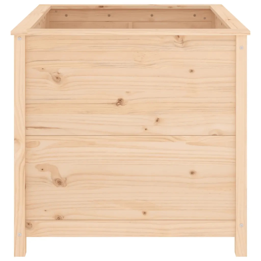 Fioriera da Giardino 82,5x82,5x78 cm in Legno Massello di Pino 825303