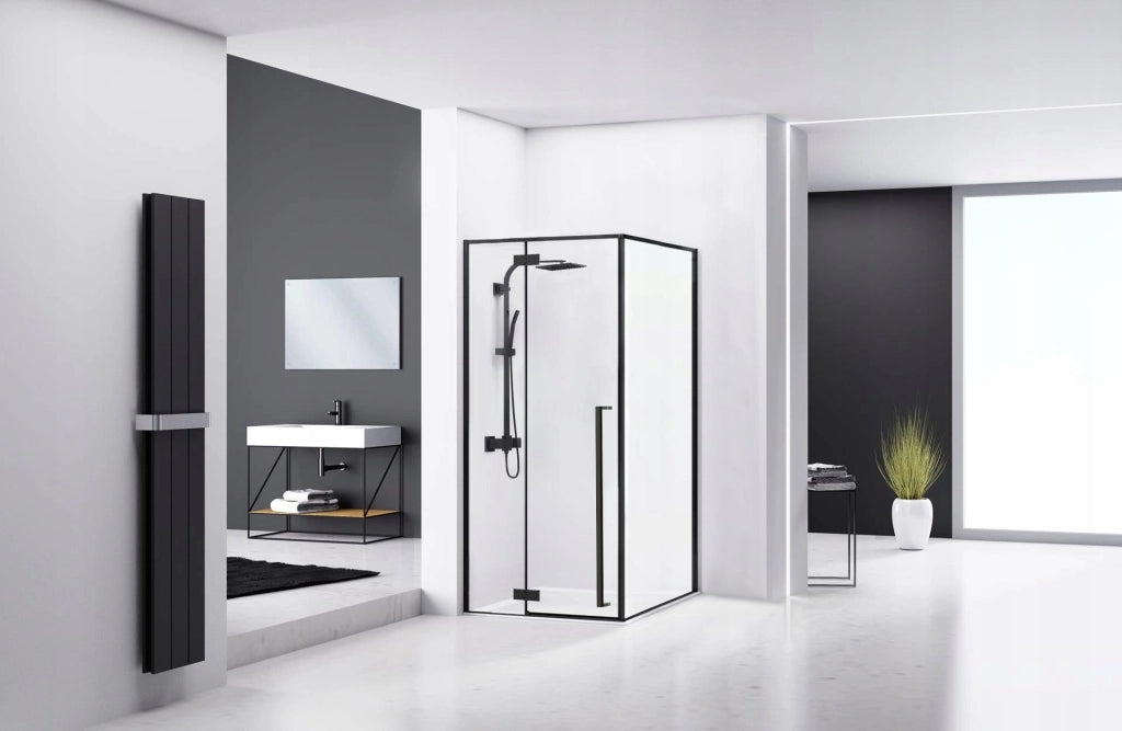 Cabina Doccia Fargo 120x90 Black Mat