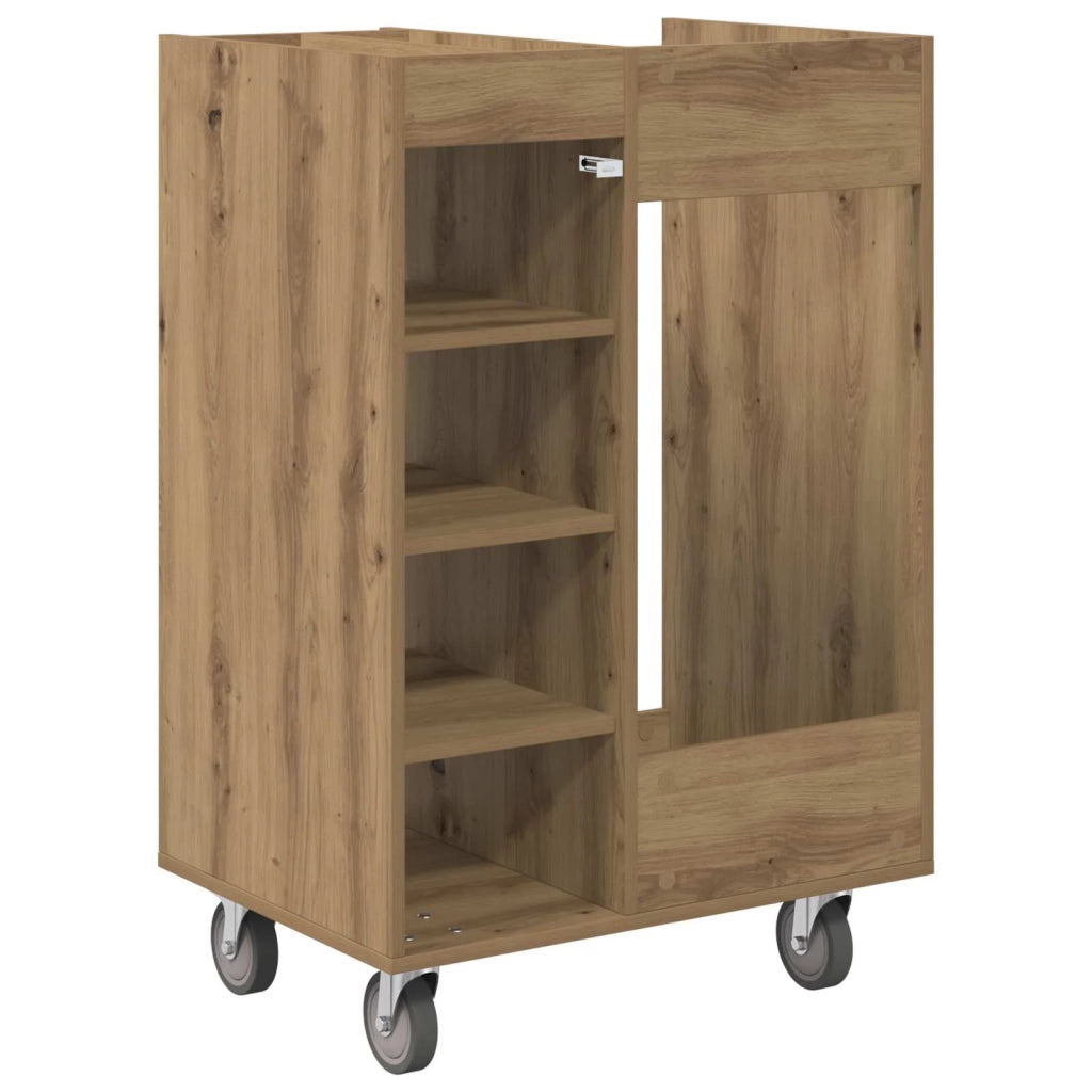 Armadio per Golf con ruota Rovere artigianale 65 x 45 x 98 cm CFW2236822