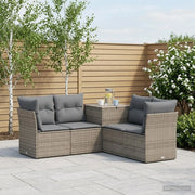 Set di divani 5 pz Grigio e Grigio Scuro 3447838
