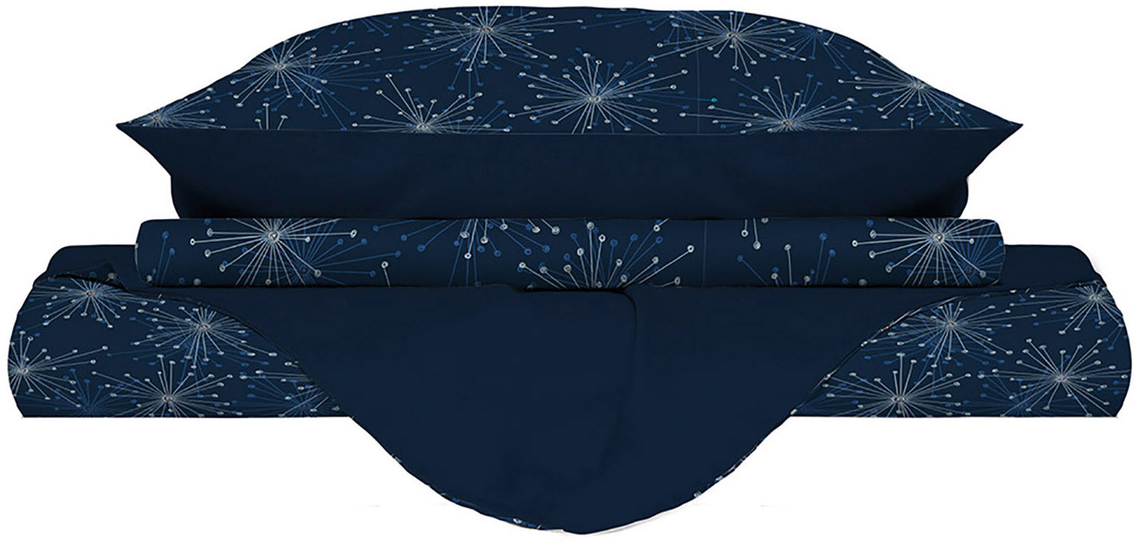 Copripiumino Singolo con Federe Stampato Fireworks