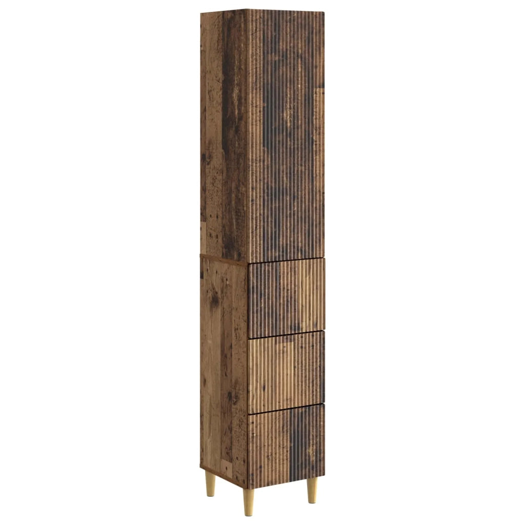 Set di armadi 2 pcs 33 x 34,5 x 90 cm Legno ingegnerizzato