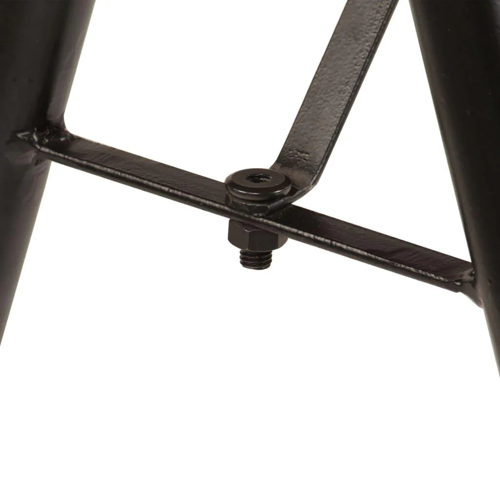 Scrivania tavolo mobile per computer scrittoio legno massello di mango 118 cm 0502085