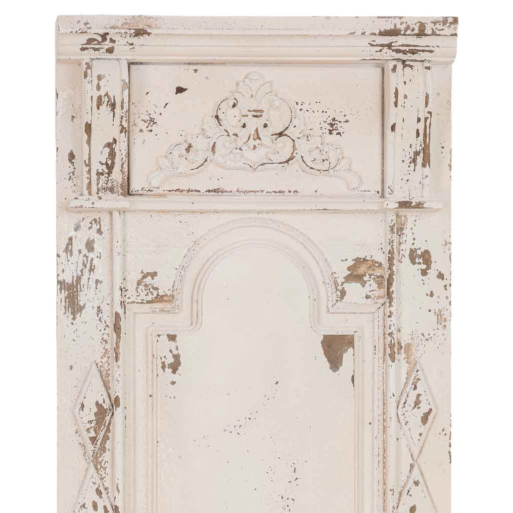 Pannello in legno marrone invecchiato 50x12x185h cm