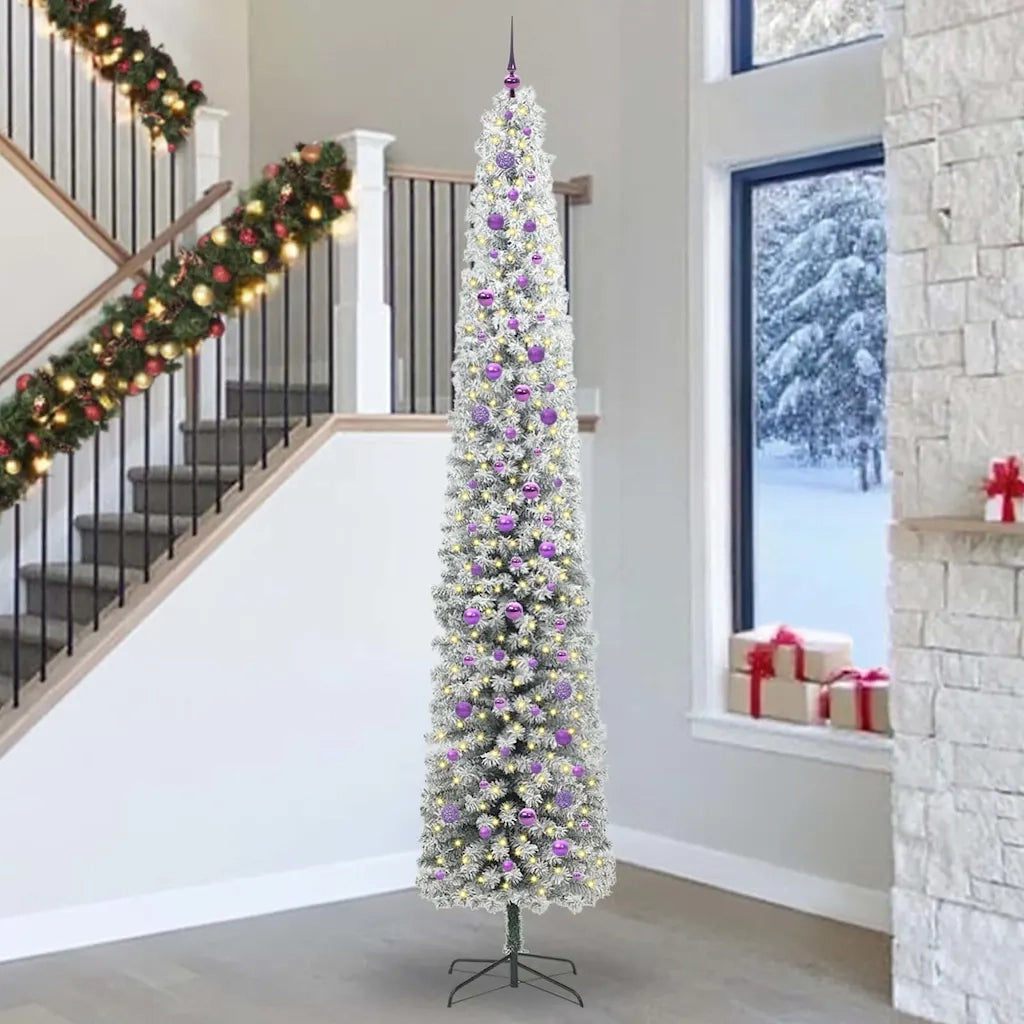 Albero di Natale artificiale con 300 LED Verde 300 cm 3395068