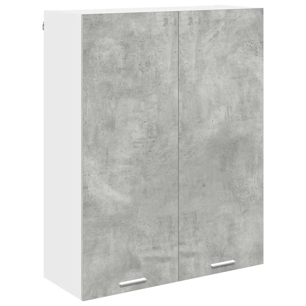 Armadio pensile con porta Grigio cemento 80 x 31 x 100 cm 884365