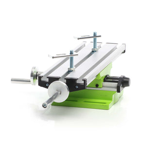 Tavolo da lavoro multifunzione con regolazione X-Y Piano a croce per trapani da banco