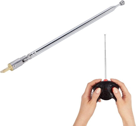 Antenna Telescopica in Acciaio Inossidabile con Estensione per TV a Controllo Remoto