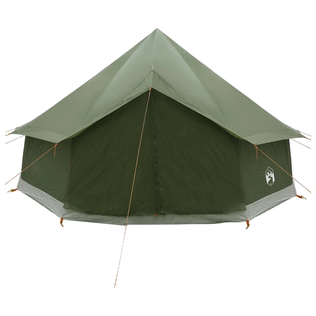 Tenda Tipi Verde Oliva 400 x 400 x 250 cm Poliestere e Acciaio 42029028