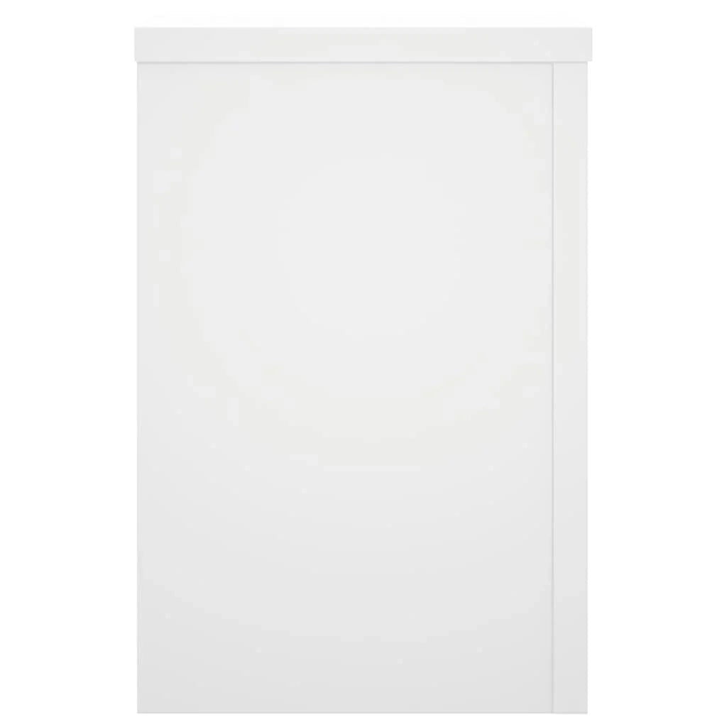 Portavasi mobili per fiori set da 2 25 x 25 x 35 cm legno ingegnerizzato bianco 02_0045269