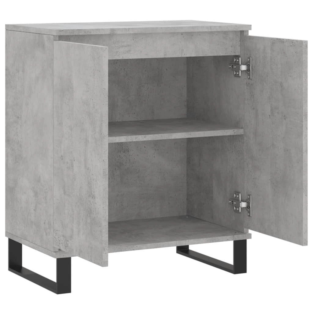 Buffet credenza cassettiera armadio mobile contenitore organizer per cucina soggiorno salotto 60 x 35 x 70 cm legno ingegnerizzato grigio 02_0031971