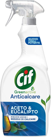 CIF GREENACTIVE SPRAY ANTICALCAREALL' ACIDO CITRICO E EUCALIPTO IN FORMATO DA 650 ML