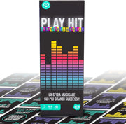 PLAY HIT - Gioco da Tavolo Musicale - Blind Test, Karaoke e Quiz per Feste - 2 a 10 Giocatori - Divertente, Dinamico e a