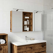 Set di Armadi da Bagno con porta 3 pcs 120 x 10,5 x 60,5 cm 3403742