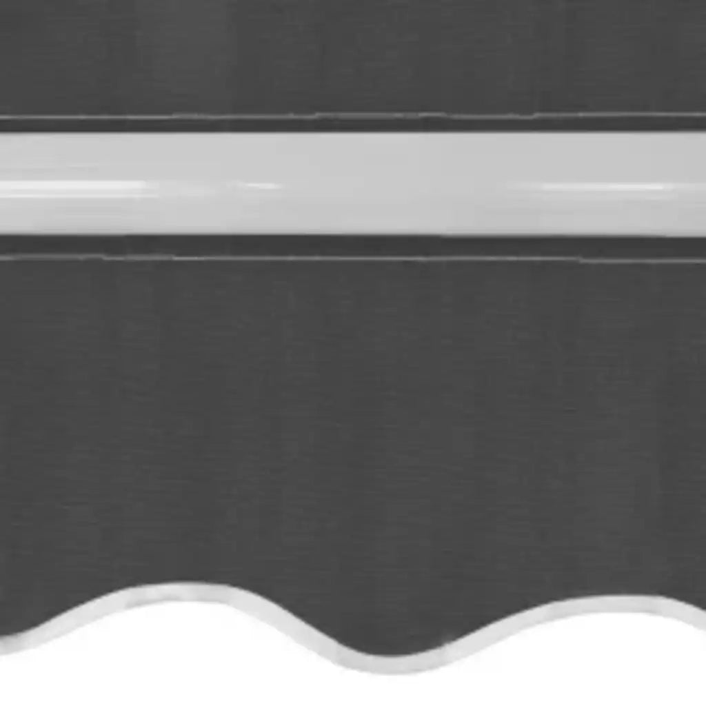 Tenda da Sole Pieghevole Manuale 600 cm Antracite cod mxl 43621