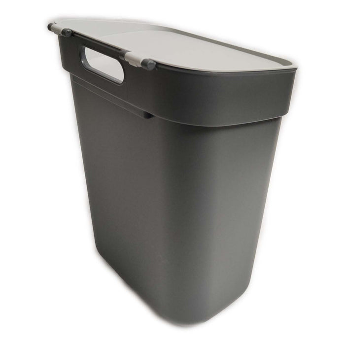 PATTUMIERA CURVER READY GRIGIO / ANTRACITE LT. 10 CON FERMA BUSTA