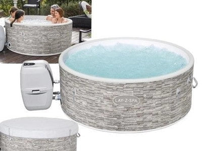 PISCINE IDROMASSAGGIO SPA LAY-Z VANCOUVER AIRJET BESTWAY 60027 - CM. 155xH60