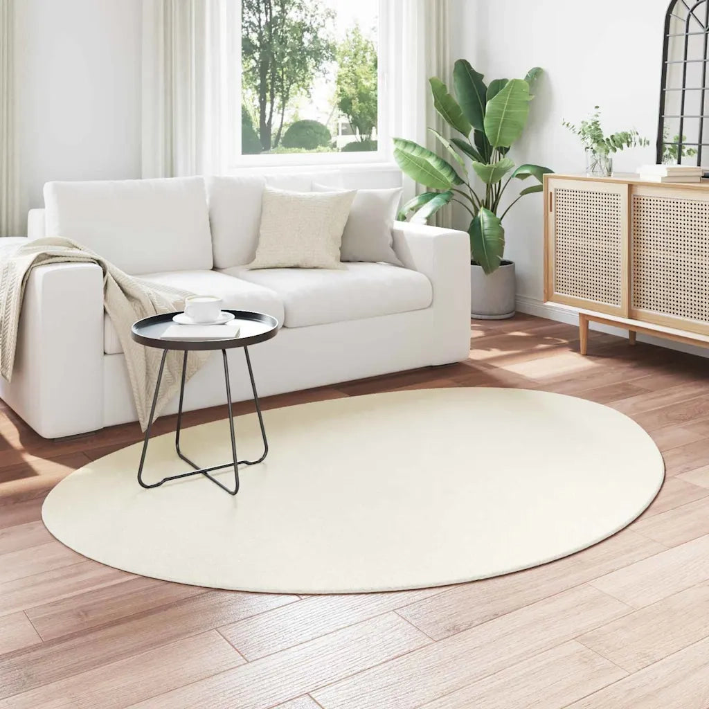 Tappeti per area HUARTE Crema 120 x 170 cm Poliestere 4103672