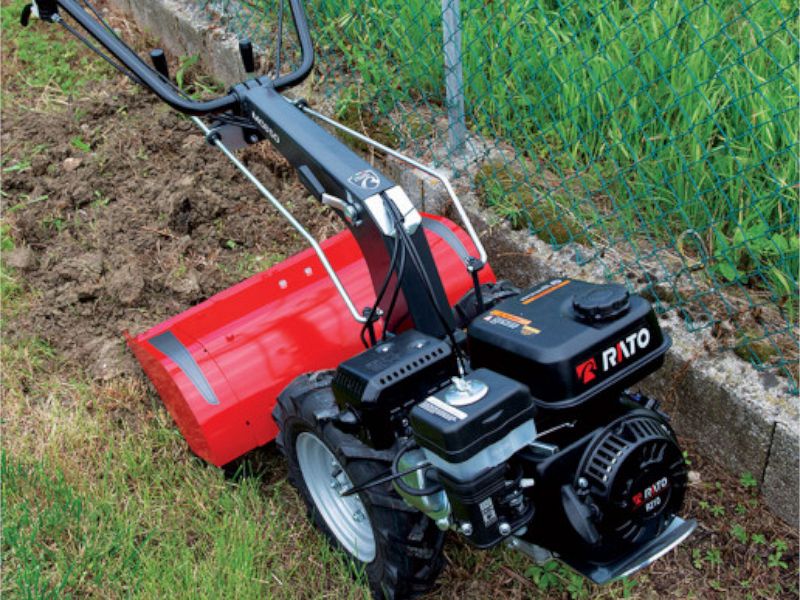 Motocoltivatore Dunsch DU45406MF motore diesel 418cc 7.1kW a due ruote