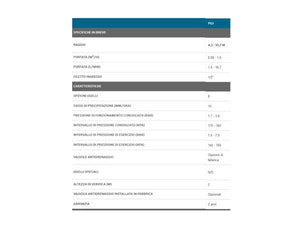 Turbina per irrigazione modello PGJ-04, arco di irrigazione da 40 a 360 gradi, 8 ugelli intercambiabili