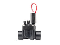 Elettrovalvola in linea con regolatore di flusso, femmina x femmina