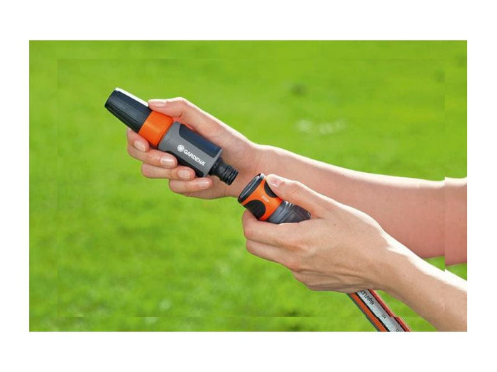 Raccordo ad innesto rapido acqua-stop GARDENA 18214-20 per tubo da 19 mm