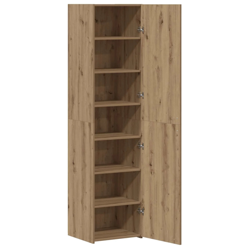 Credenza 2 pcs Rovere artigianale 45 x 42,5 x 185 cm