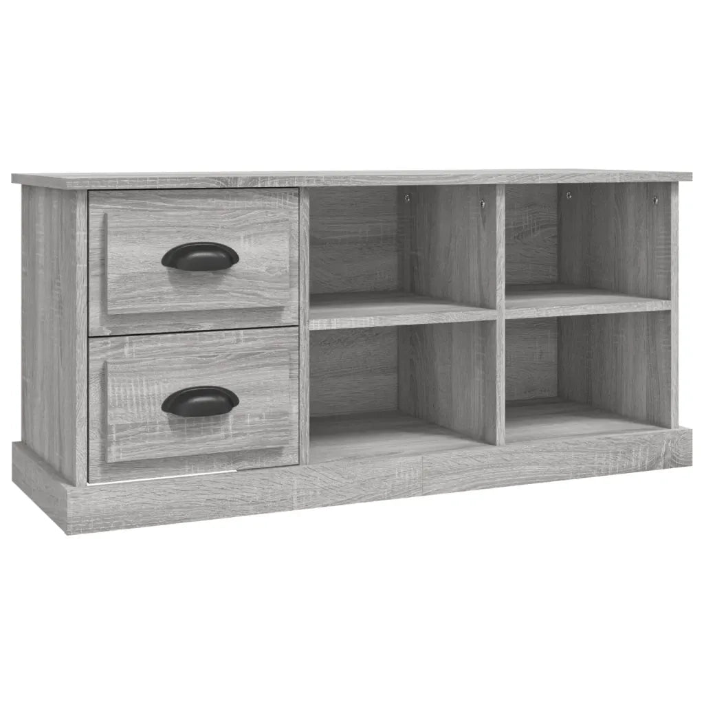 Mobile Porta TV Grigio Sonoma 102x35,5x47,5cm Legno Multistratocod mxl 79153