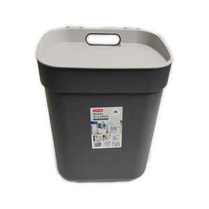 PATTUMIERA CURVER READY GRIGIO / ANTRACITE LT. 10 CON FERMA BUSTA