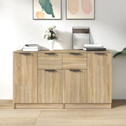 Credenze 2 pz Rovere Sonoma 60x30x70 cm in Legno Multistrato 3115814