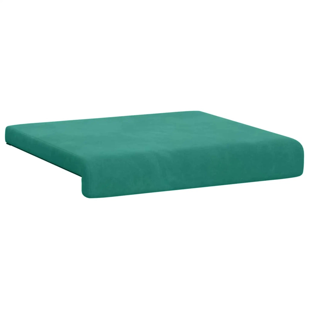 Cuscino per panchina 4 pcs Velluto Turchese Profondità 35 cm 42043108