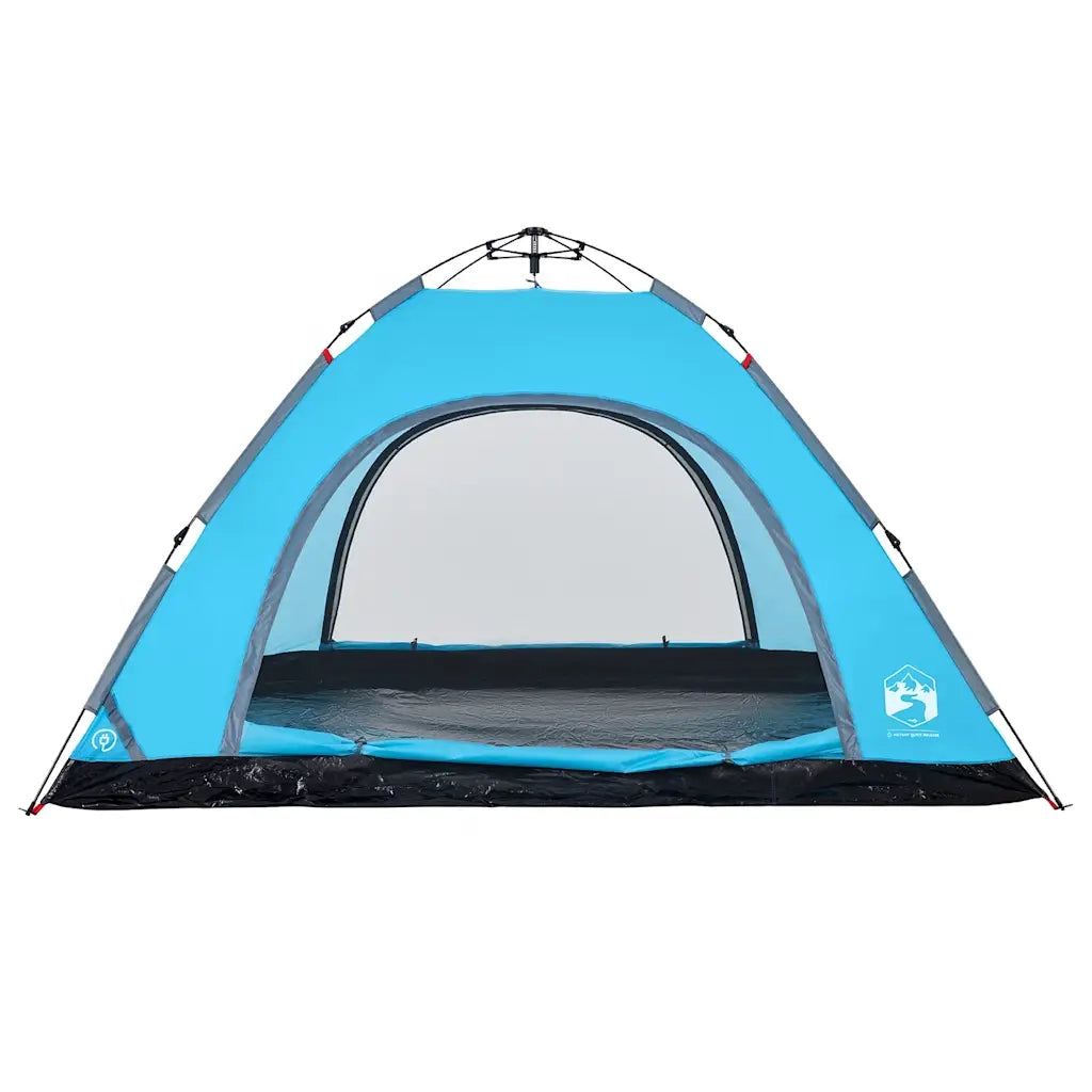 Tenda da Campeggio 5 Persone Blu a Rilascio Rapido 4004174