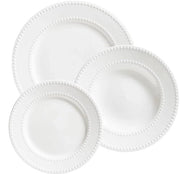 Porcellana Bianca Tavolo da Pranzo, 18 Piatti (6 Posti) Colline