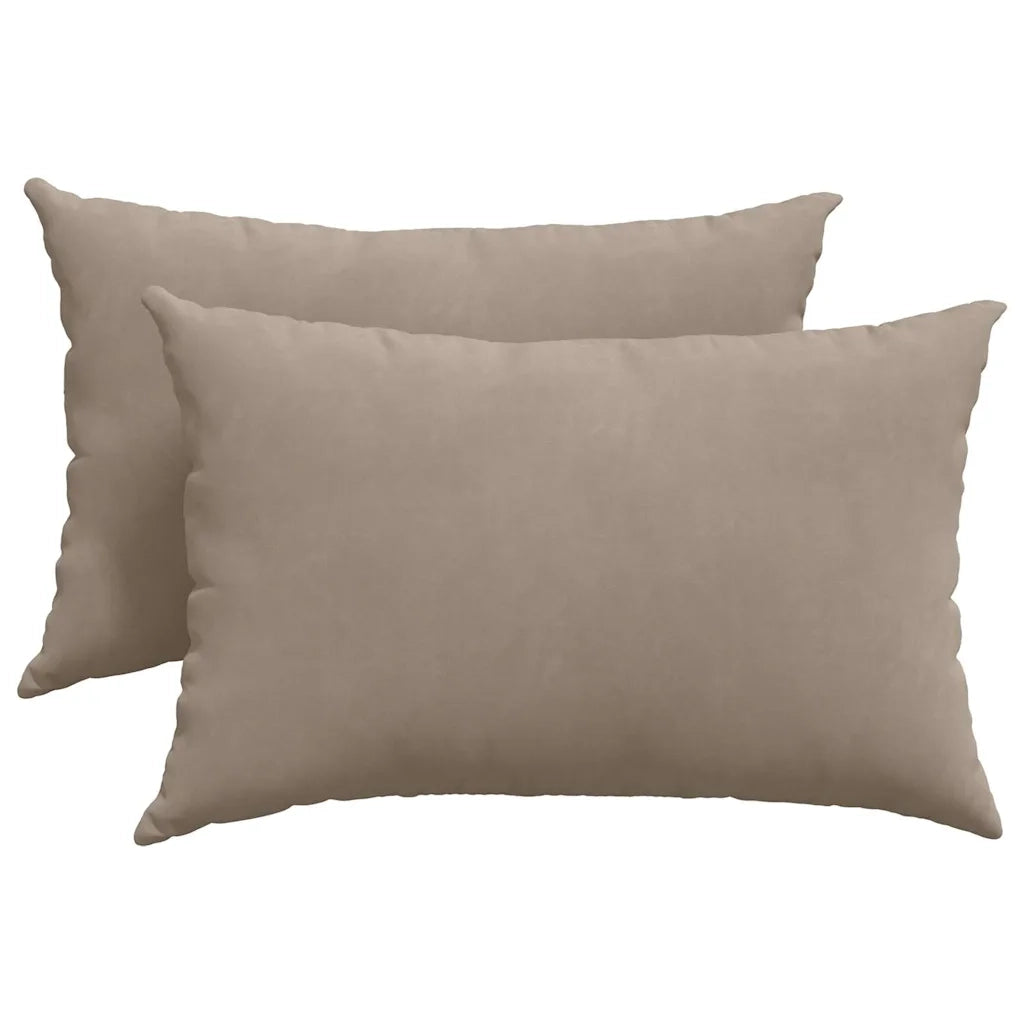 Cuscini da Divano 2 pz-Set di 2 Cuscini per Sofa Talpa 60 x 40 cm Tessuto 637319