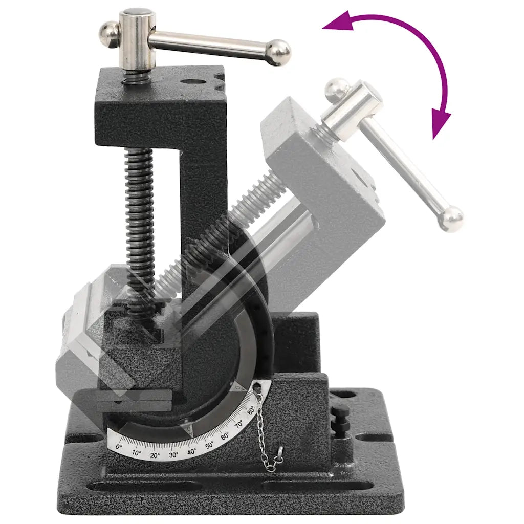Morsa Inclinata Manuale per Trapano a Colonna 110 mm CFW1487273