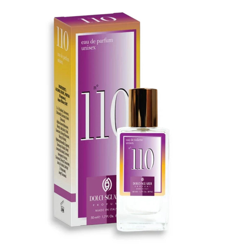 Trade Shop - Profumo Corpo Eau De Toilette Parfum Unisex N°110 50ml Fragranza Gourmand Avvolgente 009203 -