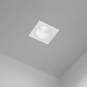 Faretto Incasso Moderno Oasis Metallo Bianco 1 Luce Gu10 Ip20