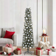 Albero di Natale artificiale con 300 LED Verde 180 cm 3395945