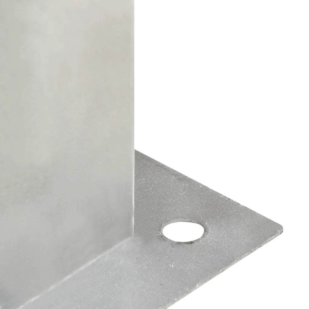 Ancoraggi Pali 4 pz in Metallo Zincato 141 mm cod mxl 56428