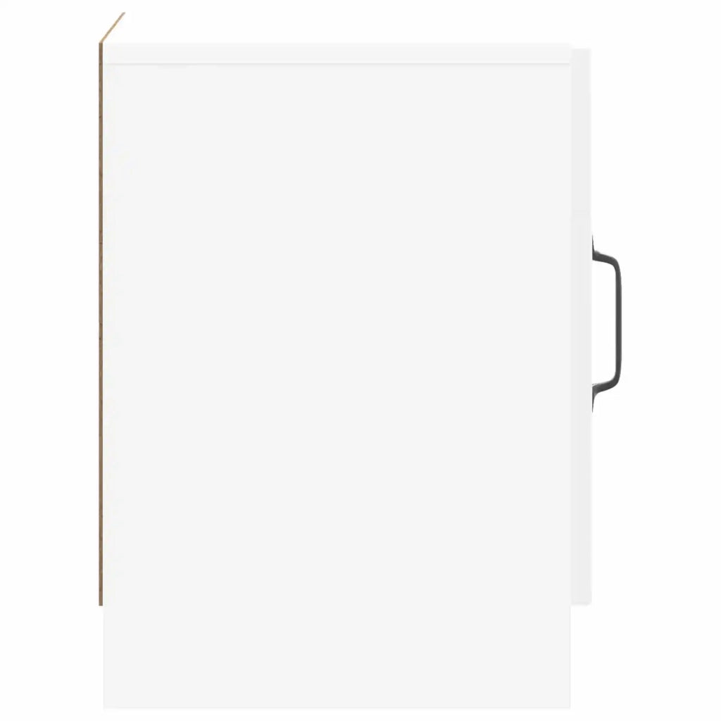 Armadio da Notte 2 pcs Bianco Lucido 43 x 34,5 x 47 cm 895724