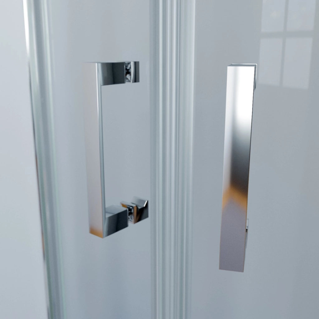 Box doccia semicircolare con porta scorrevole 70x90 6mm atena